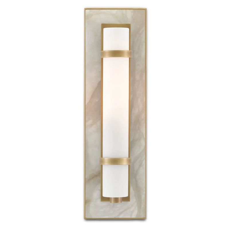 Alabaster Zion Wall Sconce