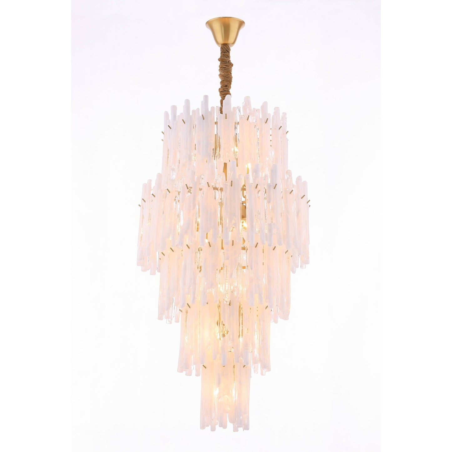 Colin Tiered Murano Glass Chandelier
