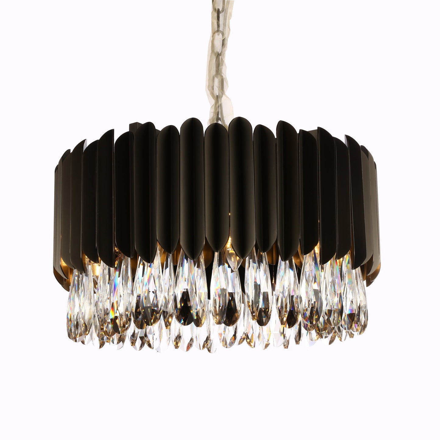 Aliling Tiered Round Crystal Chandelier
