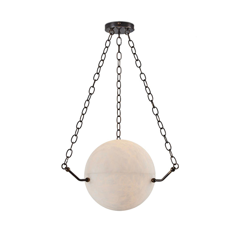 Alabaster Zemira Sphere Pendant Lamp
