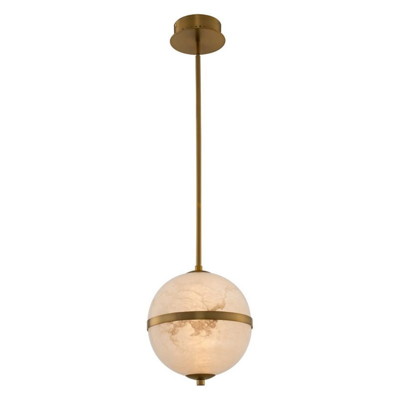 Alabaster Zemira LED Pendant Light (Rod)