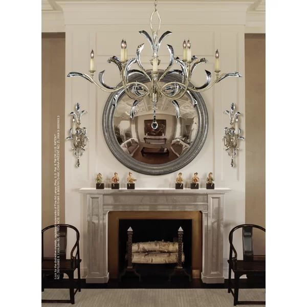 Brylee Candle Oblong Chandelier 74"