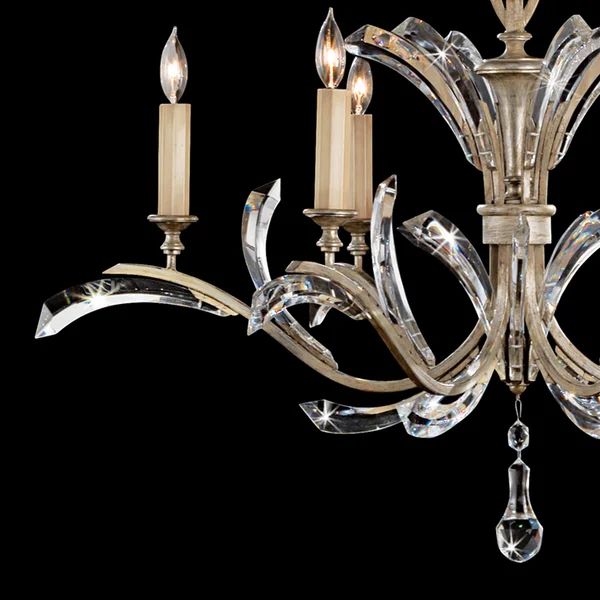 Brylee Candle Round Chandelier 42"
