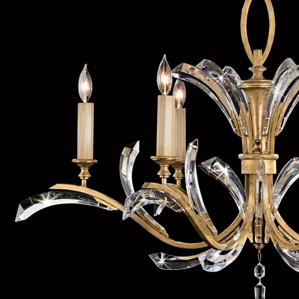 Brylee Candle Round Chandelier 42"
