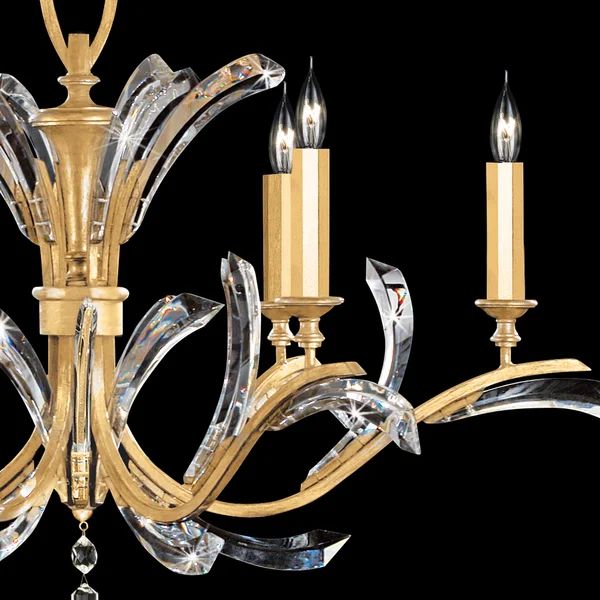 Brylee Candle Round Chandelier 42"
