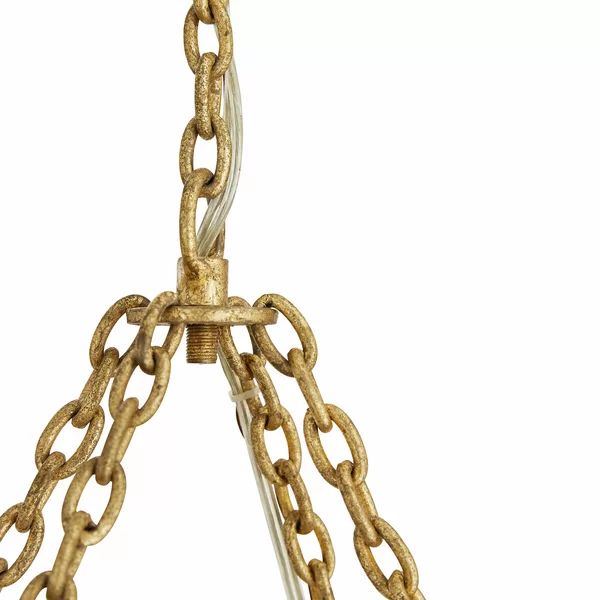 Quella 10 Lights Rectangle Pendant Chandelier