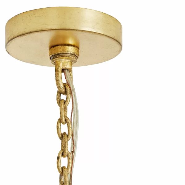 Quella 10 Lights Rectangle Pendant Chandelier