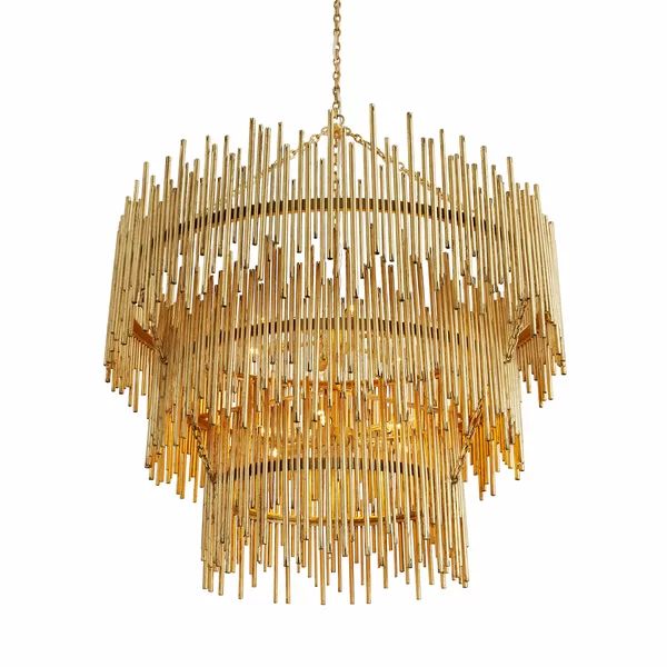 Quella 12 Lights 3- Tier Chandelier
