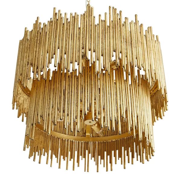 Quella 8 Lights 2-Tier Chandelier