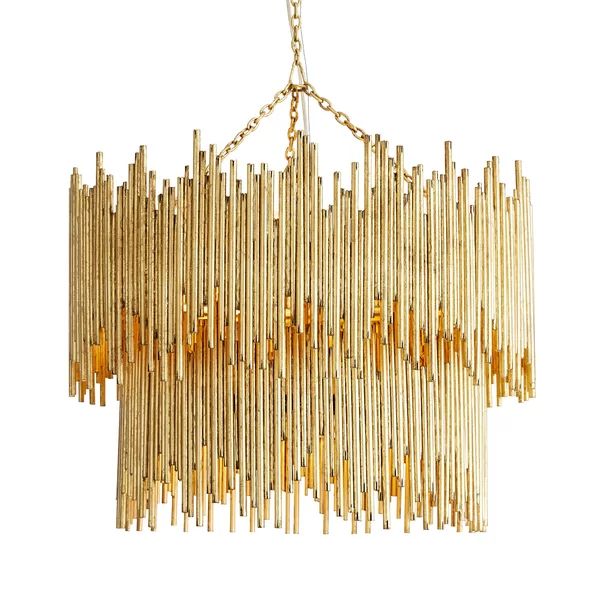 Quella 8 Lights 2-Tier Chandelier