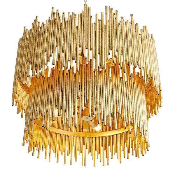 Quella 8 Lights 2-Tier Chandelier