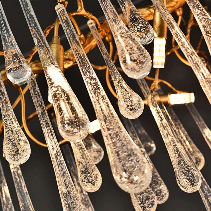 Xzavier Aqua Makrama Chandeliers