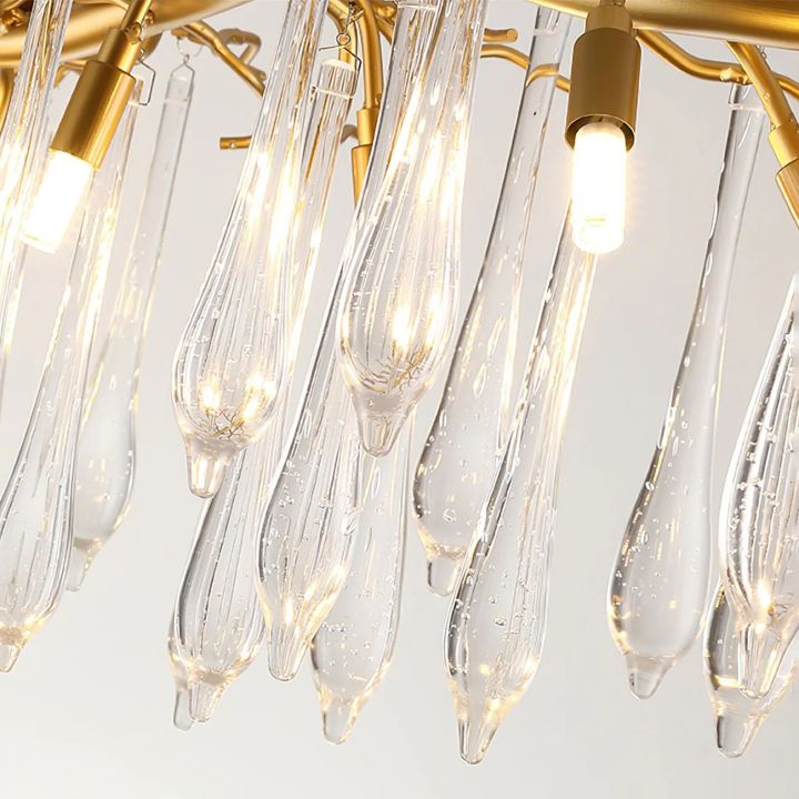 Xzavier Aqua Makrama Chandeliers