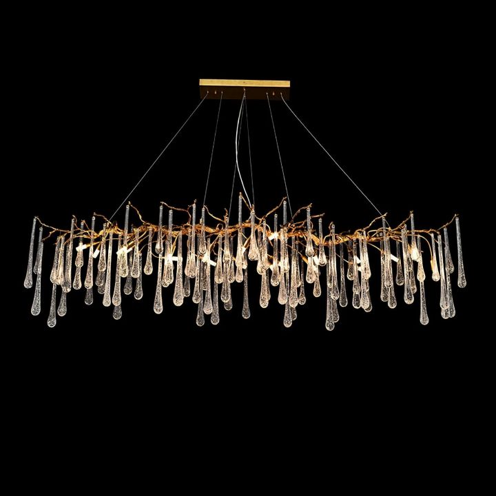 Xzavier Aqua Makrama Chandeliers
