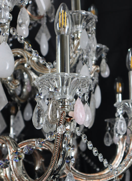 Eternity Classical 30 Lights Pure Rock Crystal Chandelier