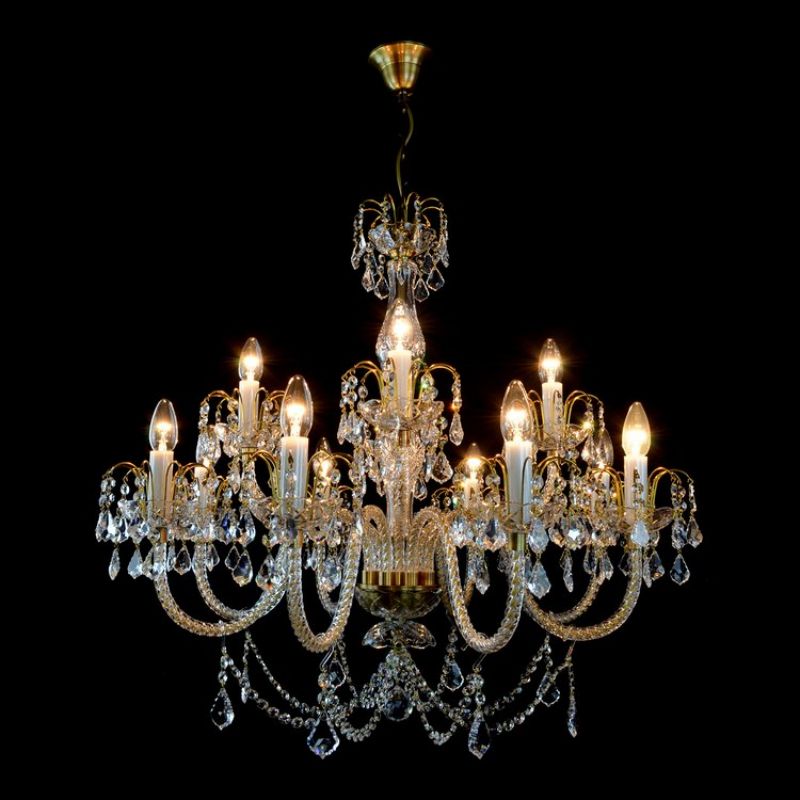 Eternity Ceremony 12 Lights Crystal Chandelier