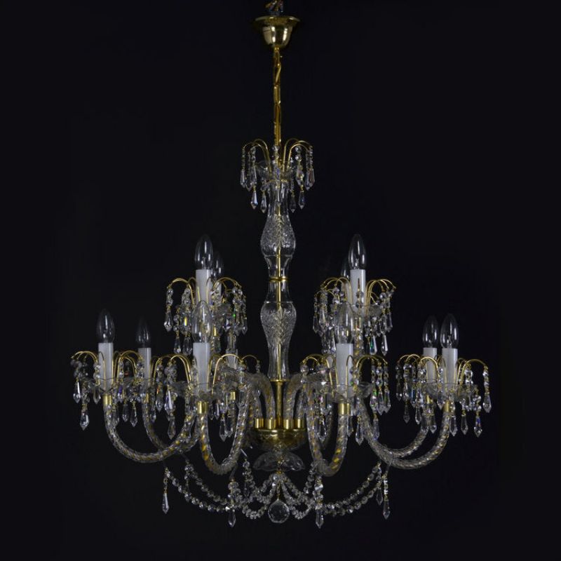 Eternity Ceremony 12 Lights Crystal Chandelier