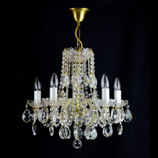 Eternity Corona 5 Lights Crystal Chandelier
