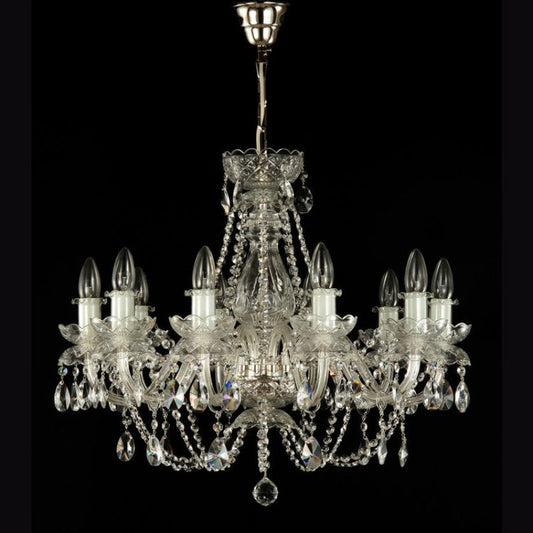 Eternity De Luxe 10 Lights Crystal Chandelier