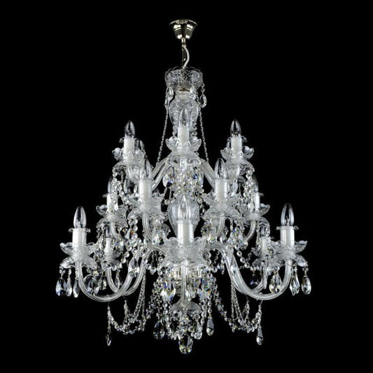 Eternity De Luxe 18 Lights Crystal Chandelier