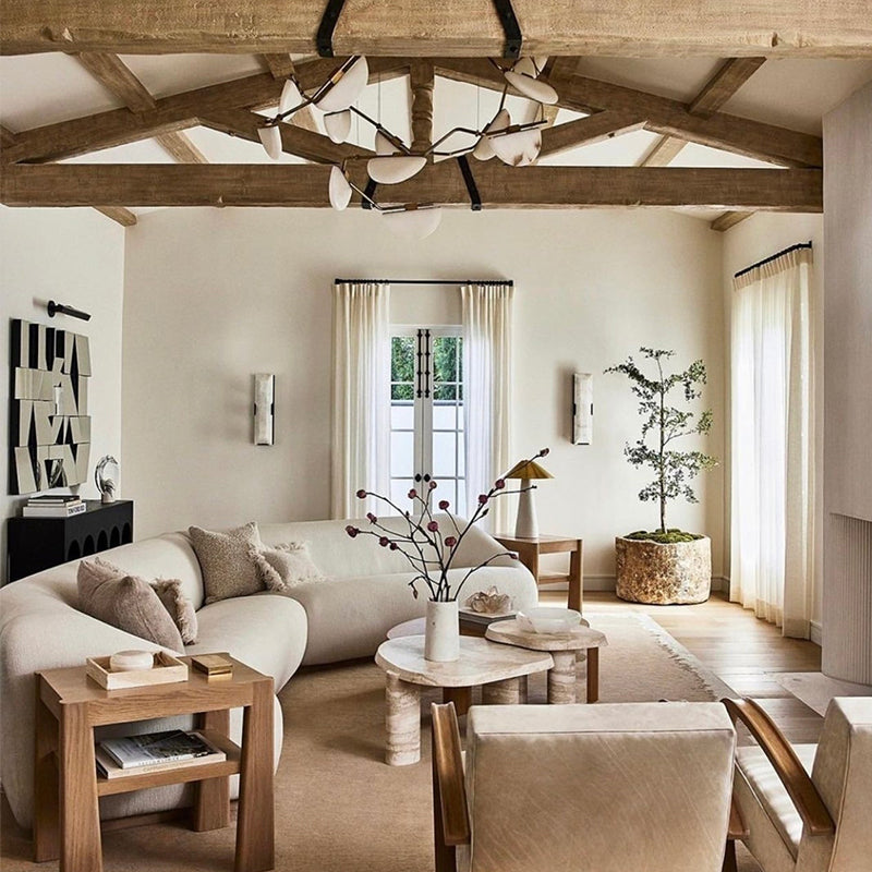 Alabaster Zilpha Modern Artistic Ceiling Chandelier
