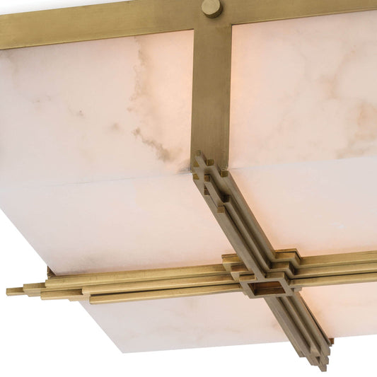 Alabaster Zimri Flush Mount Ceiling Light