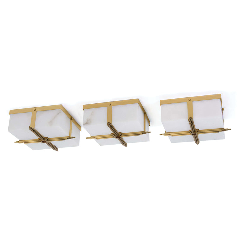 Alabaster Zimri Flush Mount Ceiling Light