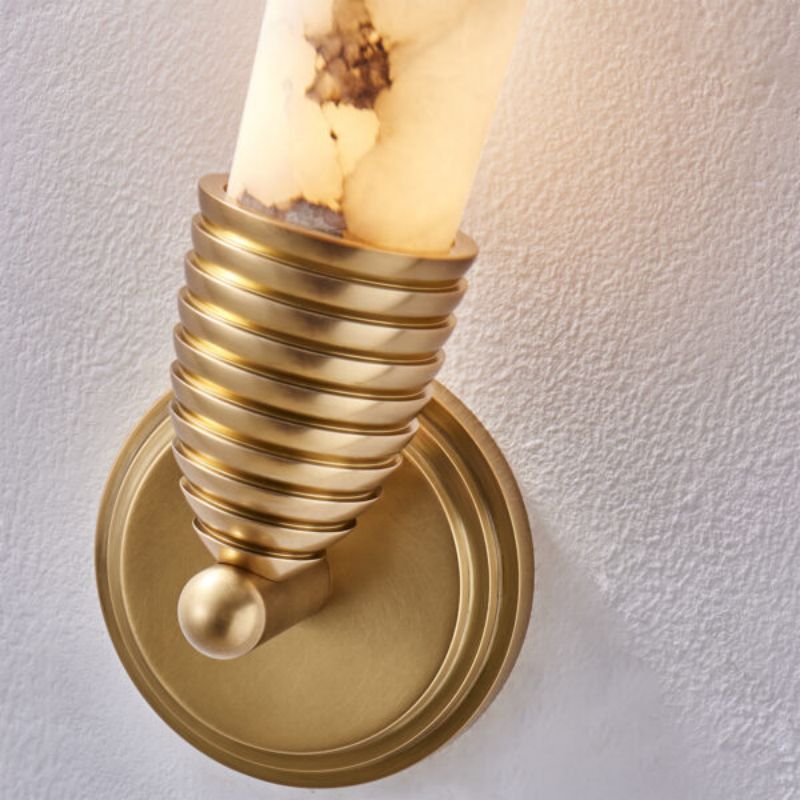 Alabaster Zelotes LED Wall Sconce