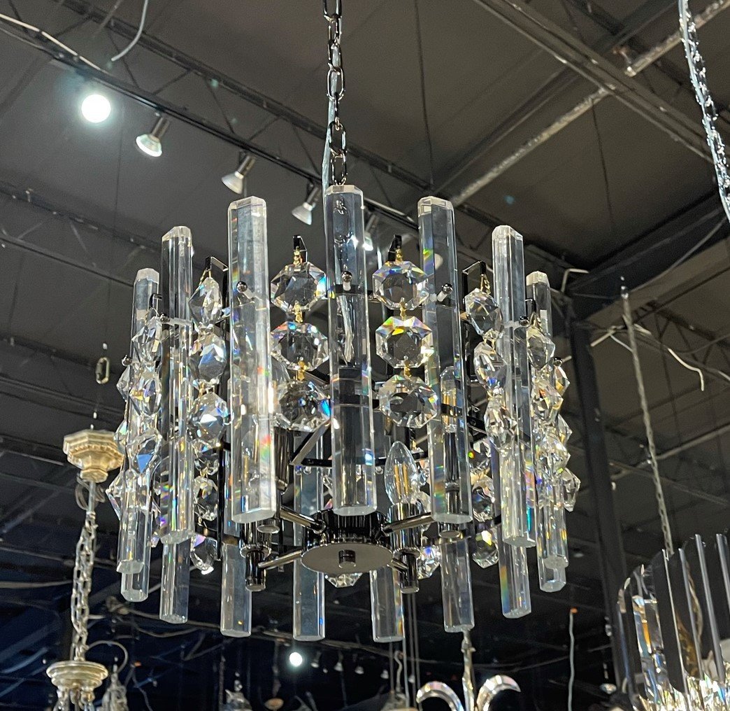 Clara Round Crystal Chandelier