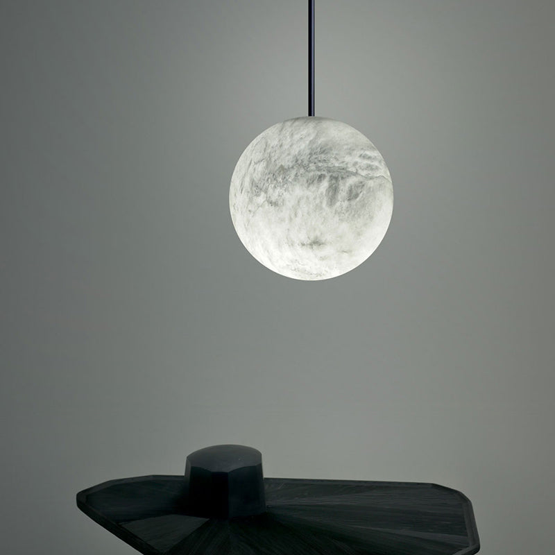 Alabaster Zilia Sphere Group Pendant Chandelier
