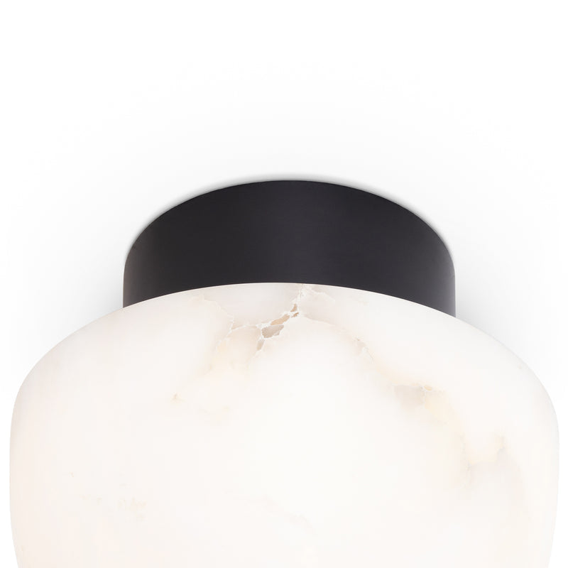 Alabaster Zedie Flush Mount Ceiling Light