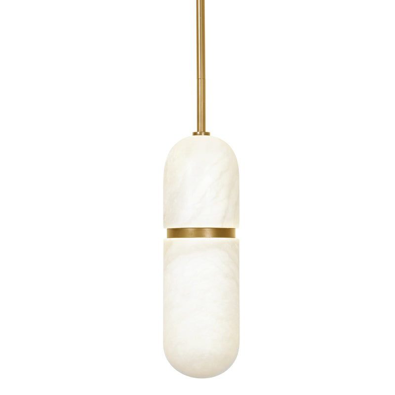 Alabaster Zosia Pendant Light (Rod)