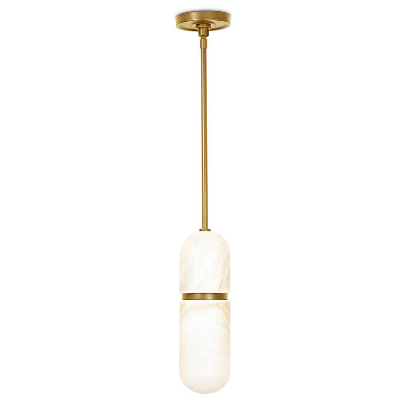 Alabaster Zosia Pendant Light (Rod)
