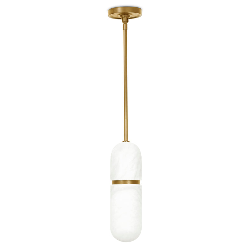 Alabaster Zosia Pendant Light (Rod)