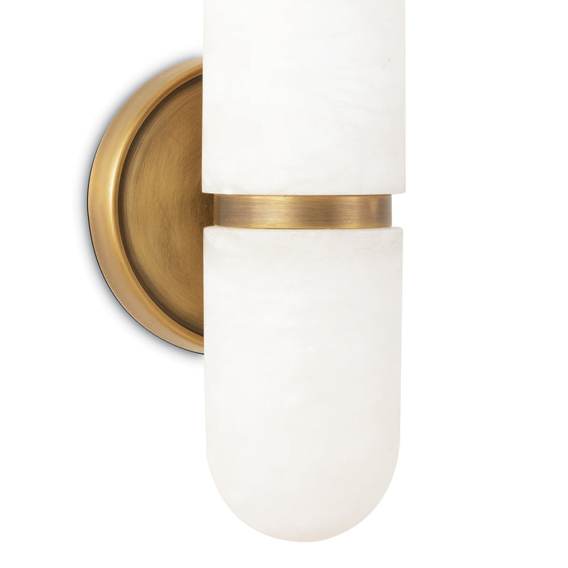 Alabaster Zosia Short Wall Sconce