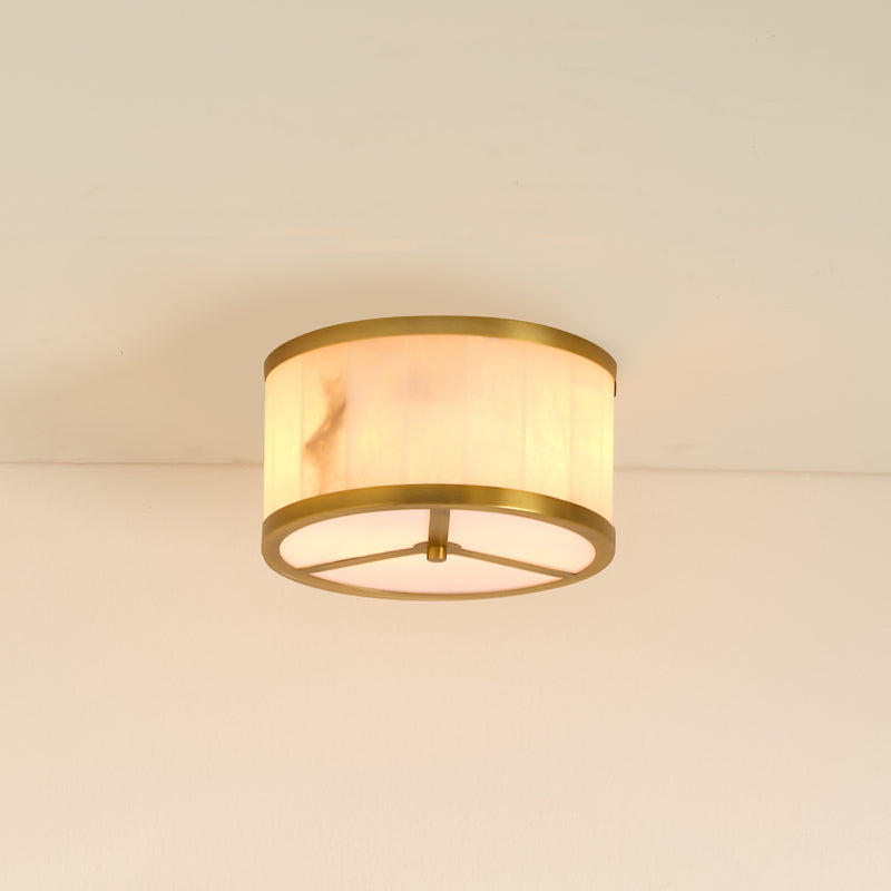 Alabaster Zahar Flush Mount Ceiling Light