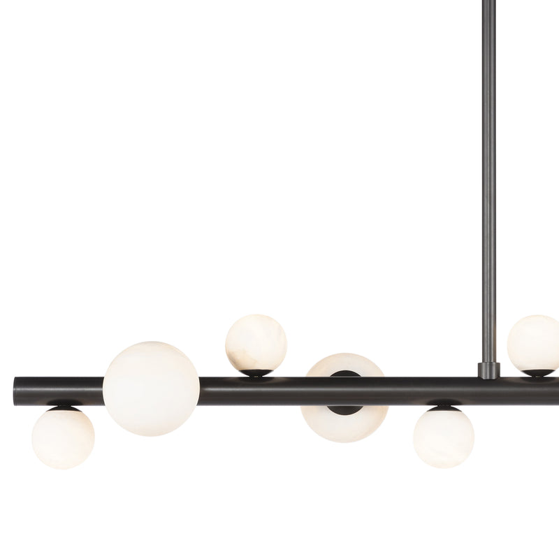Alabaster Zenobe Linear Pendant Light