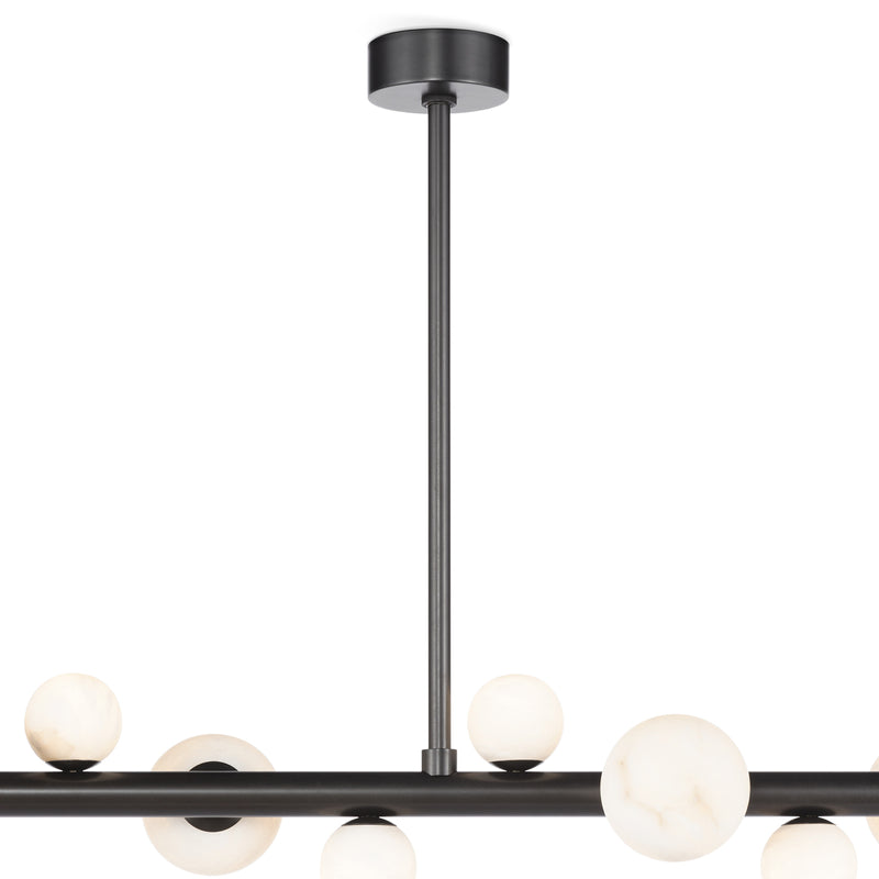 Alabaster Zenobe Linear Pendant Light