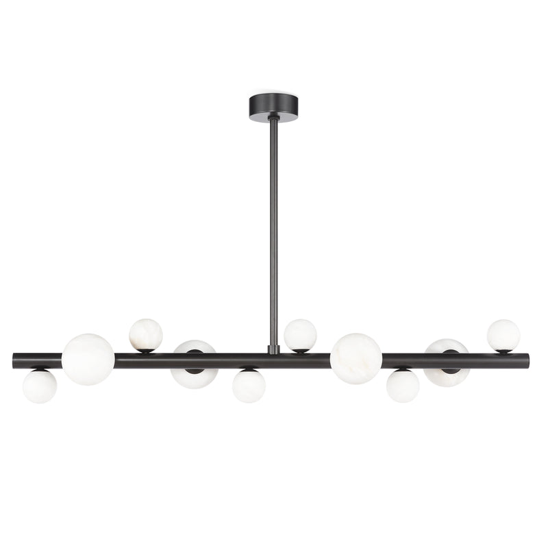 Alabaster Zenobe Linear Pendant Light