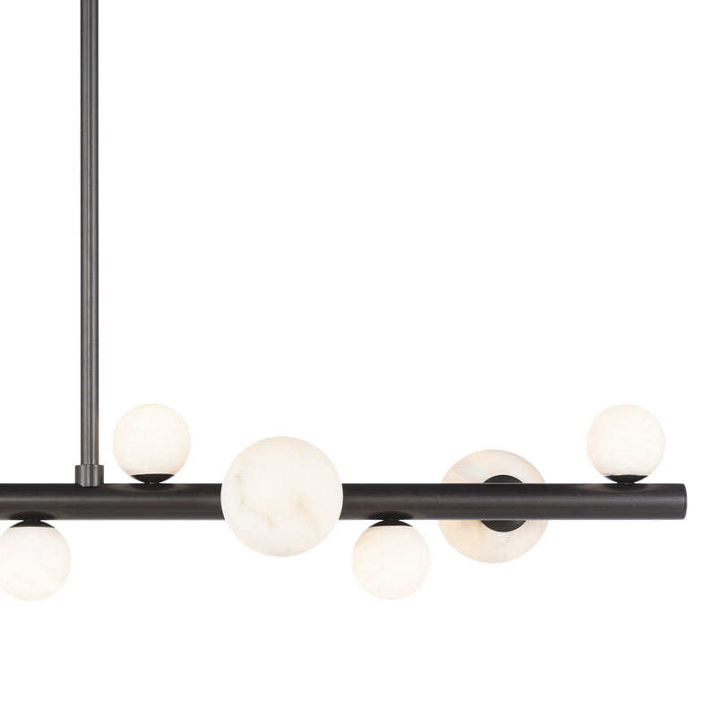 Alabaster Zenobe Linear Pendant Light