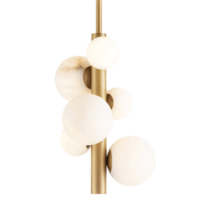 Alabaster Zerina Vertical Pendant Light