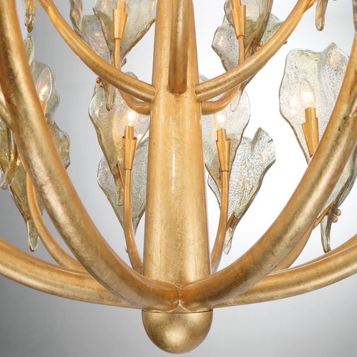 Ted Modern Glass Chandelier