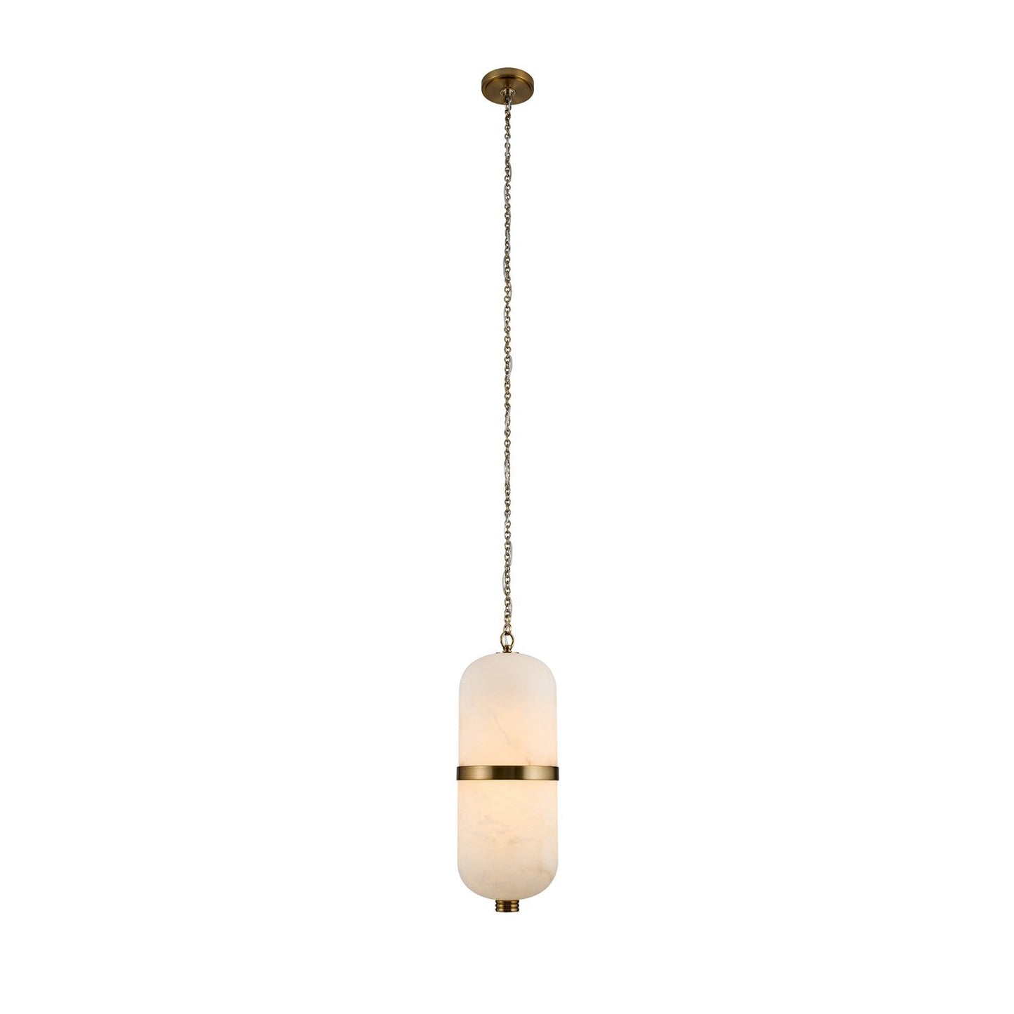 Alabaster Zada LED Pendant Light 8.5" (Chain)