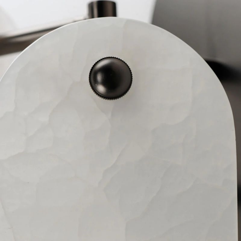 Alabaster Zanna Ball Wall Sconce