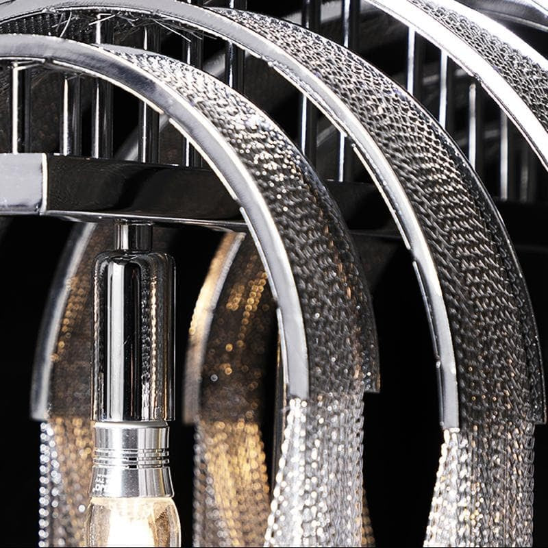 Viola Luxury Hardware Aluminum Chain Tassel Floor Lamp