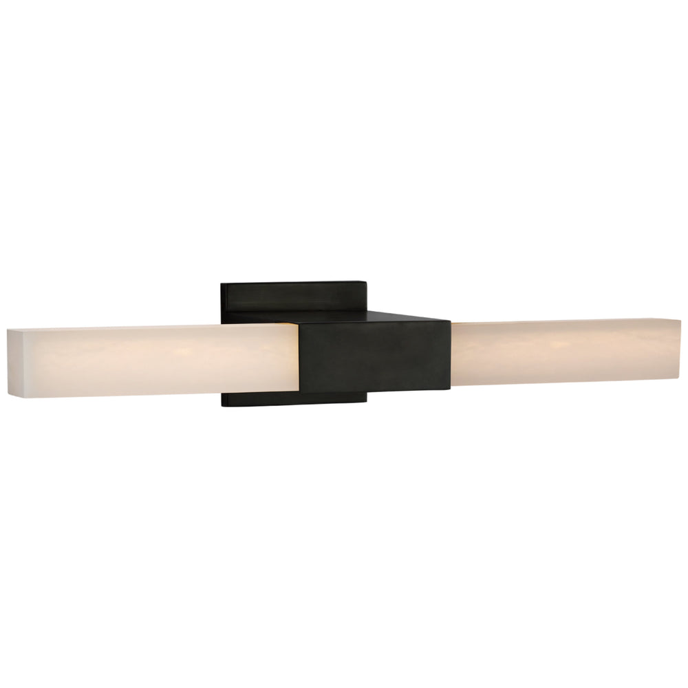 Alabaster Zachary Cuboid Wall Sconce