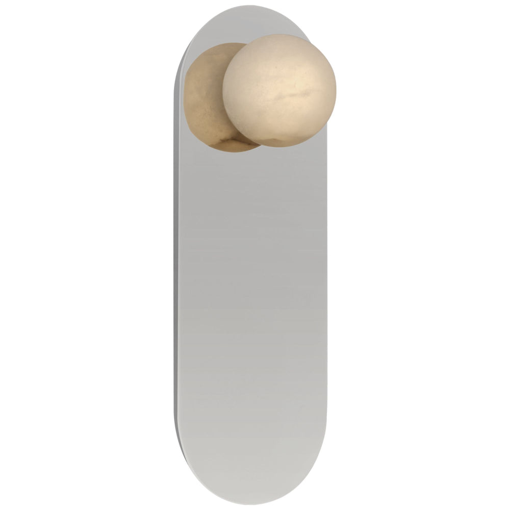 Alabaster Zemira Wall Sconce Small Ball