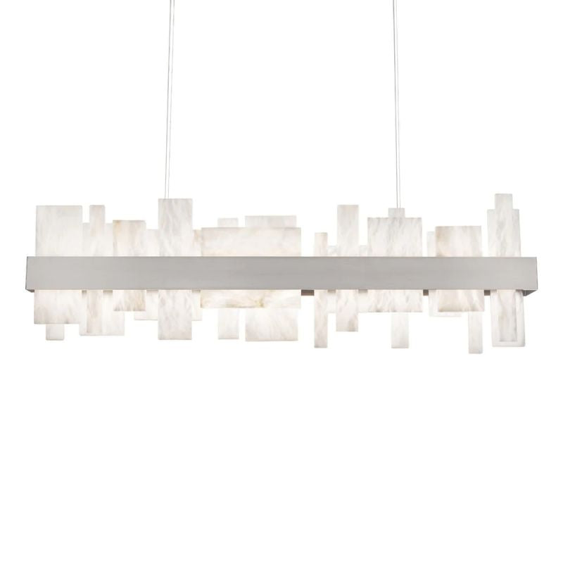 Alabaster Zachary LED Linear Chandelier 46"