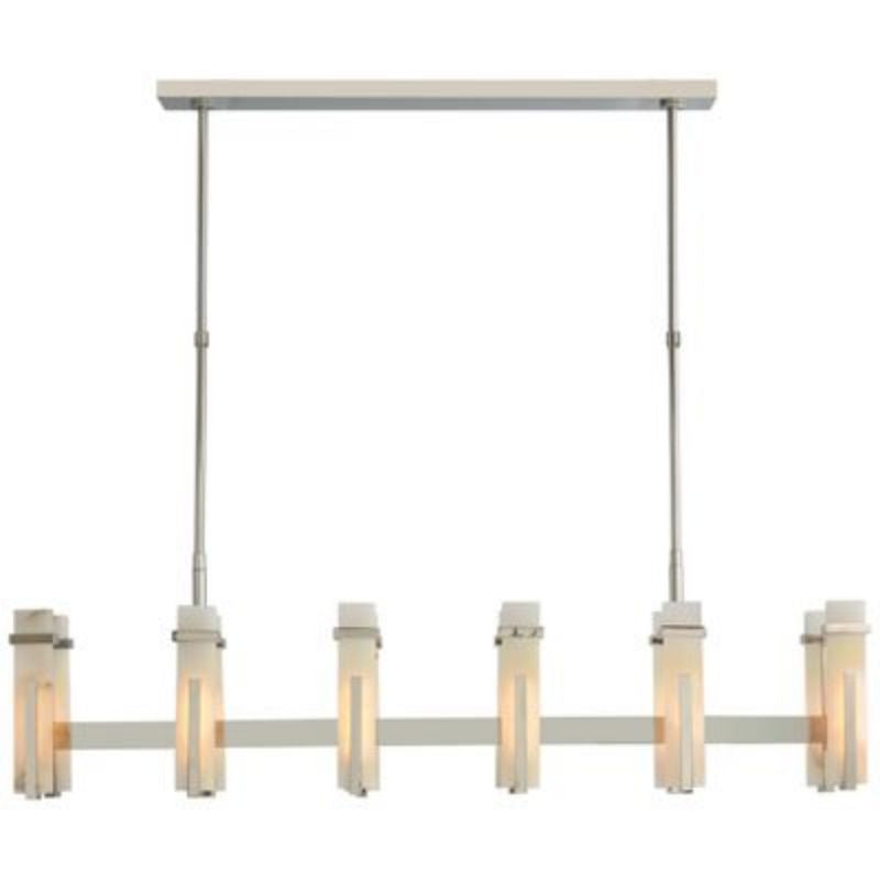 Alabaster Zeely Large Linear Chandelier 55"