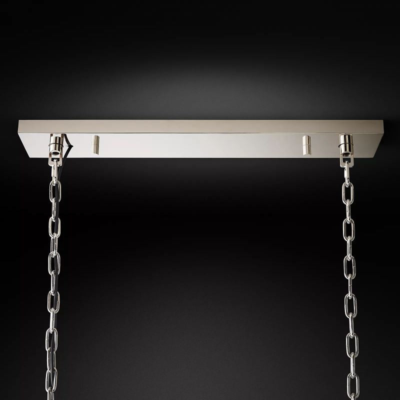 1920s Odem Rectangular Chandelier 72"